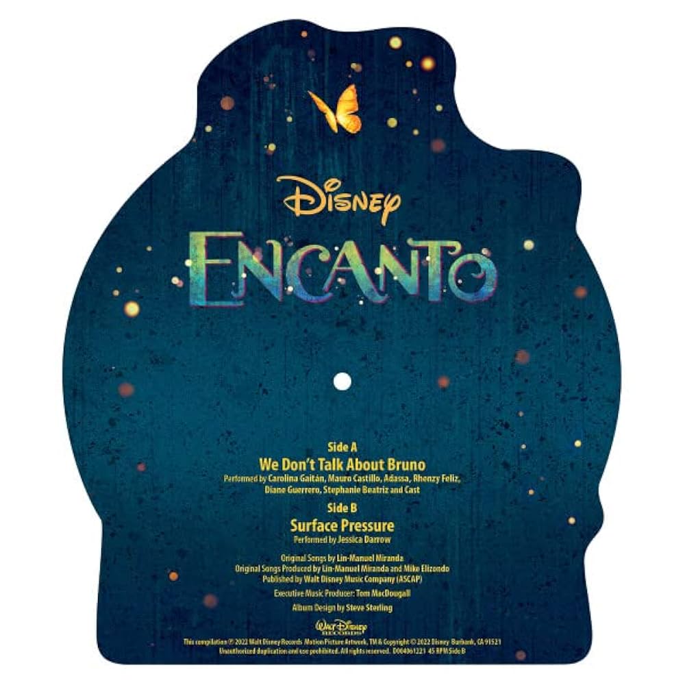 洋楽 Encanto Die-Cut Vinyl Amazon.com: Encanto Die-Cut Vinyl: CDs & Vinyl